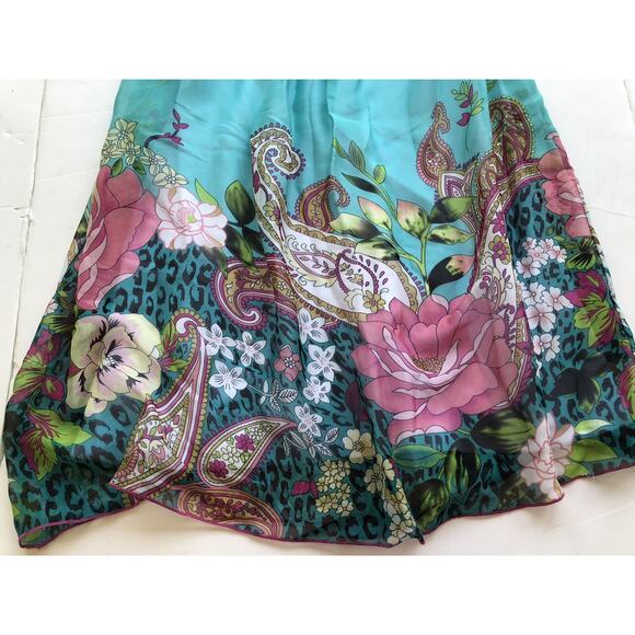 Girls Dress LIPSKIK GIRLS size 14 beautiful Sequin Floral Sundress summer (ja42) - Picture 7 of 7